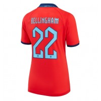Dres Engleska Jude Bellingham #22 Gostujuci za Žensko SP 2022 Kratak Rukav